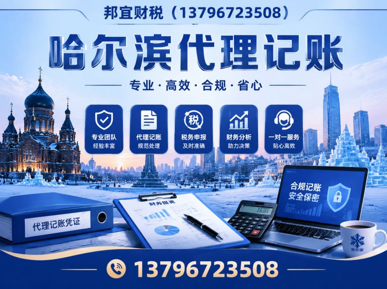 巴彦县哈尔滨代理记账展示图